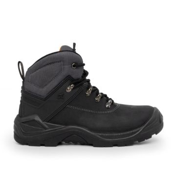 Xpert Warrior S3 Safety Laced Boot Black Size UK11 / EU46