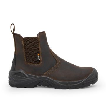 Xpert Defiant S3 Safety Dealer Boot Brown Size UK12 / EU47