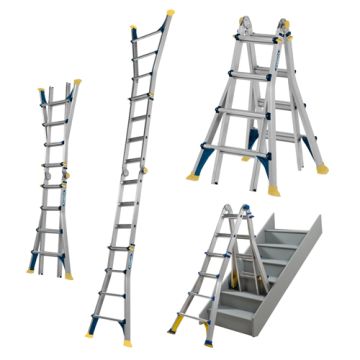 Werner Multi-purpose Telescopic Ladder - (4x4) 1.24m