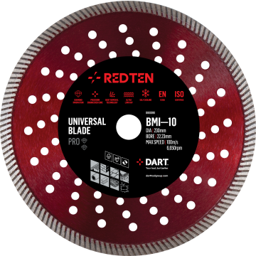 DART Red Ten PRO BMI-10 Diamond Blade 115Dmm x 22B