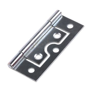 Timco Flush Hinge ZINC 63 x 37