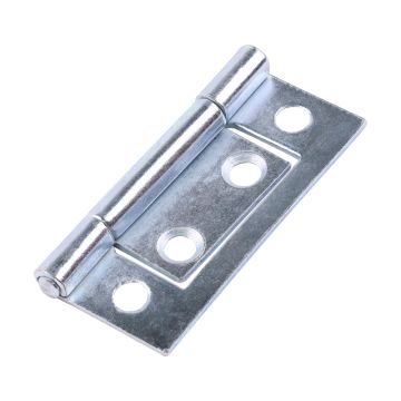 Timco Flush Hinge ZINC 50 x 38.5