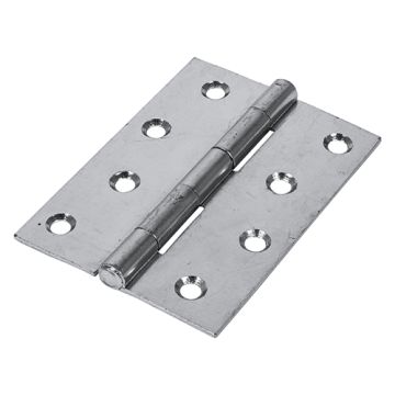 Timco Butt Hinge Fixed Pin Zinc 100 x 70