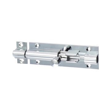 Timco Str. Barrel Bolt Pol. Chrome 75 x 25mm
