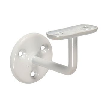 Timco Steel Handrail Bracket White 63mm