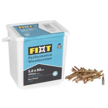  FIXT Performance Screwtub 5.0 x 80mm (400 pcs)