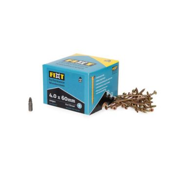  FIXT Performance Woodscrews 4.0 x 60mm CP (Box 200)