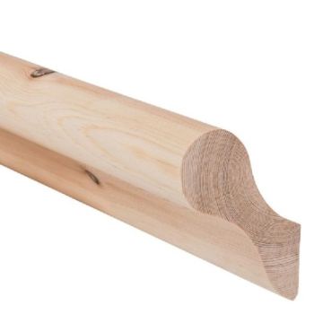 50 x 125 Pigs Ear Handrail Per Metre 