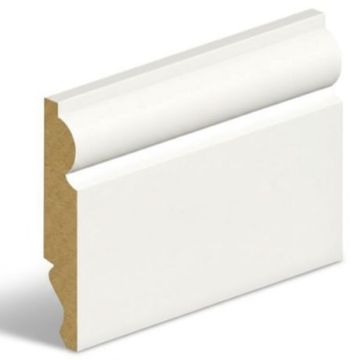 Primed MDF Skirting Torus/Ogee 18 x 168mm (Per Length)