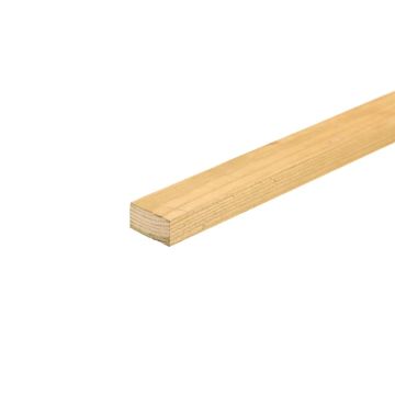 Treated Sawn (BS) British Standard Tile Batten 25 x 50mm x 4.8mtr