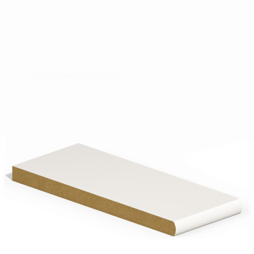 Sam MDF 53 Primed Wide Windowboard 25mm x 394mm x 3.66m