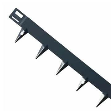 Core Edge 150mm Powder Coated Anthracite Flexible Steel Edge (Pack of 5 x 1075mm)