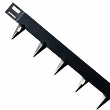 Core Edge 100mm Powder Coated Black Flexible Steel Edge (Pack of 5 x 1075mm)