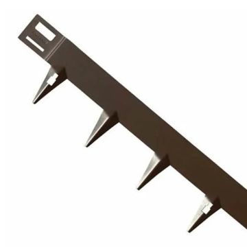Core Edge 65mm Powder Coated Brown Flexible Steel Edge (Pack of 5 x 1075mm)
