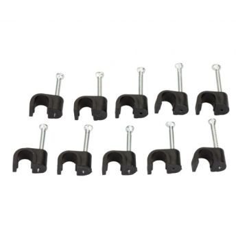 6mm Flex Clips Black PPJ153BK