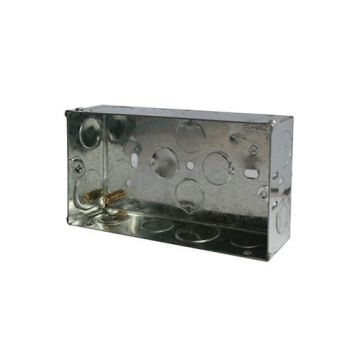 Metal Box 2 Gang 35mm PPJ117 