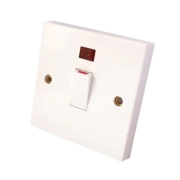 Double Pole Switch 20 Amp With Neon PPJ076HtT