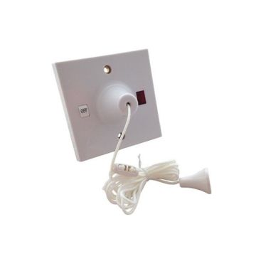 Ceiling Pull Switch 45 Amp With Neon PPJ048T