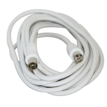 Tv Coax Fly Lead 2Mtr White JAE060 
