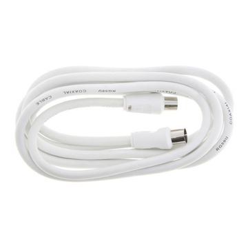 Tv Coax Fly Lead Plug To Socket 2M JAE060A 