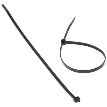 4.8 X 295mm Cable Ties Black JB708 
