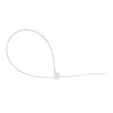 4.8 X 160mm Cable Ties White 