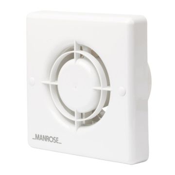 Manrose 100mm Timer Axial Fan Blister Pack