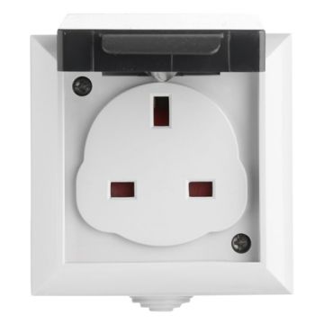 1 Gang W/Proof Socket JF210D 