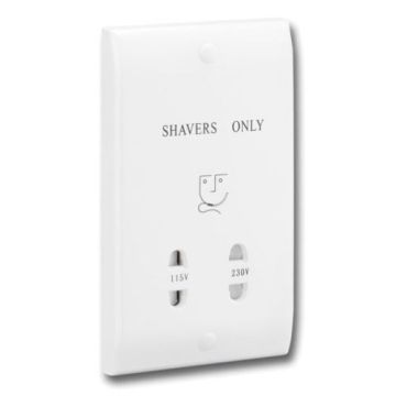 MDT Dual VoLTage Shaver Socket WWP1049 