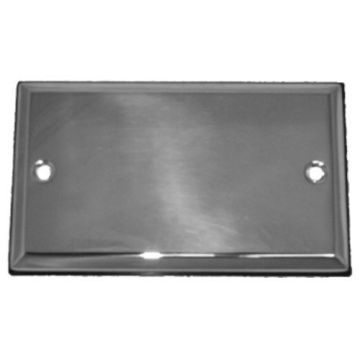 MDT Chrome 2 Gang Blanking Plate