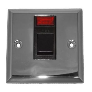 MDT Chrome 20A Dp Switch W/Neon 