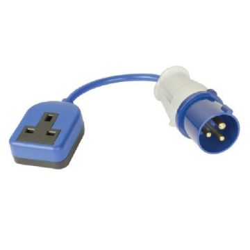 MDT Caravan Trailing Mains Socket Adaptor