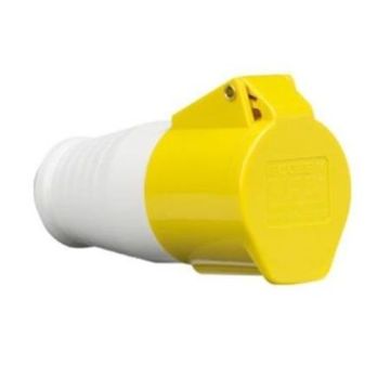 MDT 16A 110V 2P+E Yellow Extension Socket
