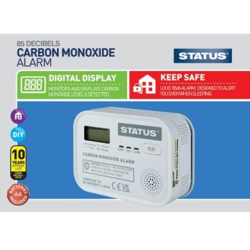 MDT Carbon Monoxide Digital CO2 Alarm