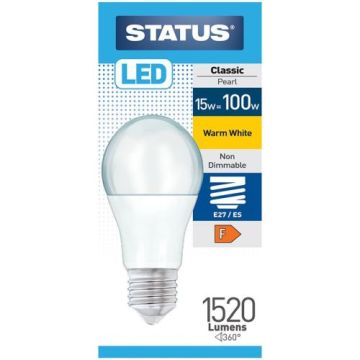 Status LED GLS ES A70 Opal Warm White 100W