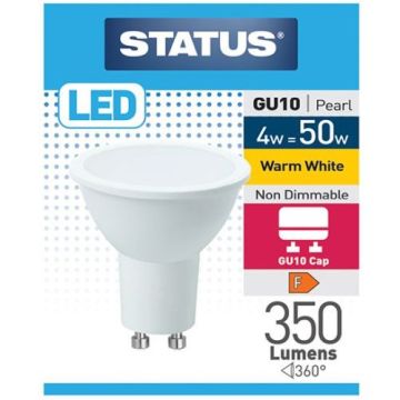 Status LED GU10 Warm White 50W